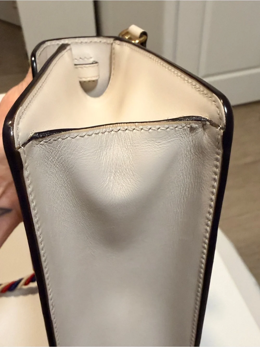 Gucci Sylvie Mini Top Handle Bag with Braided Strap, Dust bag and COA